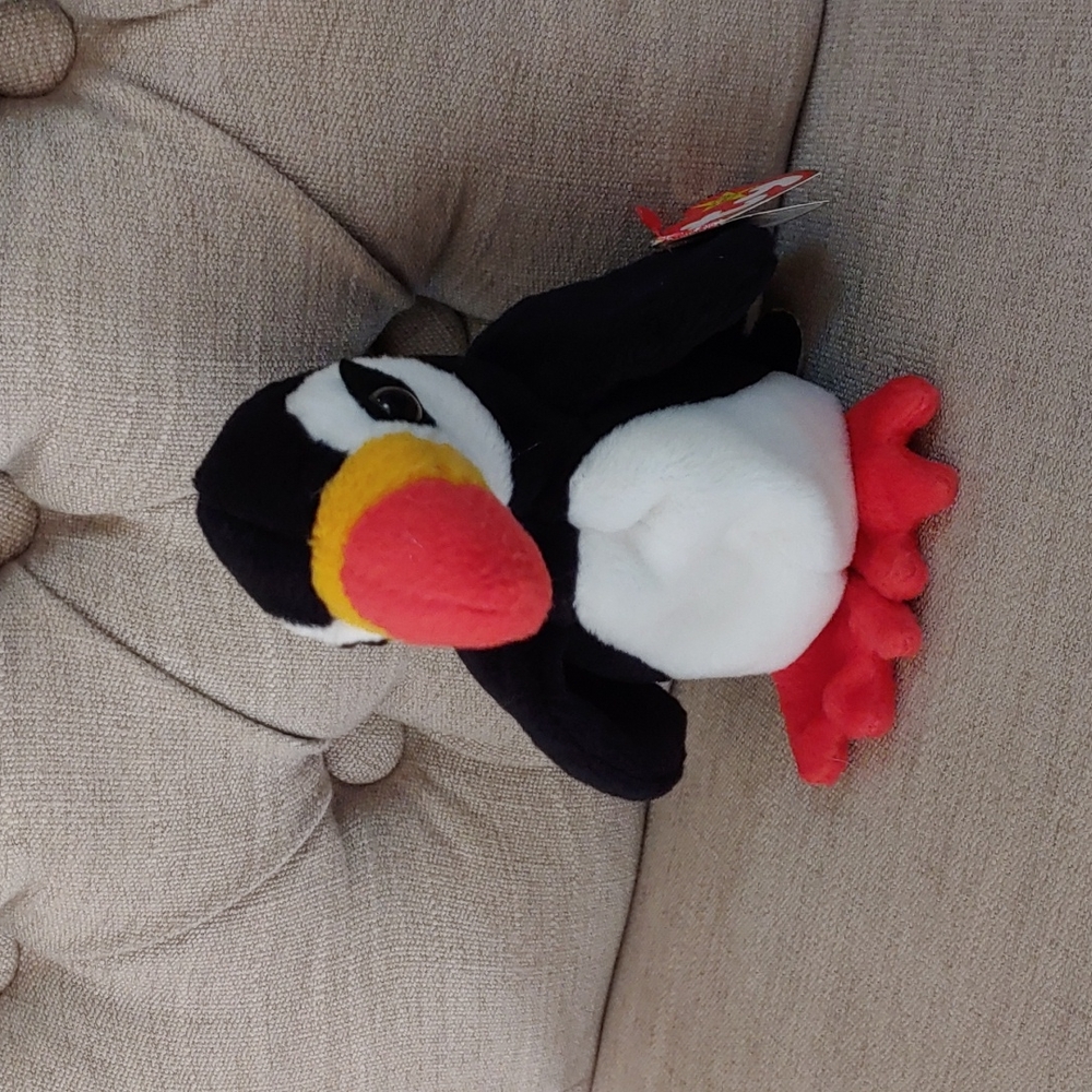Vintage Beanie Baby Puffer Puffin 1997